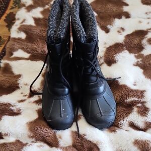 Falls Creek Black Winter Boots